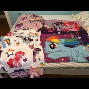 My Little Pony Full Size Bed Sheets (2)